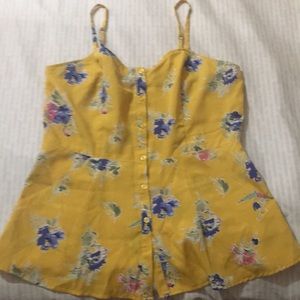 Love Squared peplum cami ASO Caroline Forbes